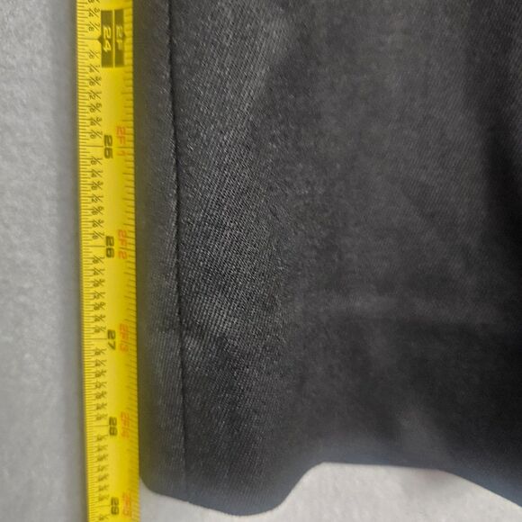 NEW J.Crew Essential Straight Wool Blnd Dress Pants Black Sz 14 Pleated Trousers - Picture 10 of 12